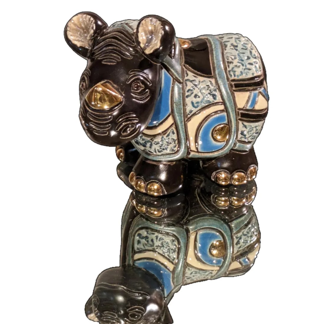 Trio Lot of of DeRosa Rinconada Collectible by Hand Sculptures From Uruguay 2007 -2014 - 6