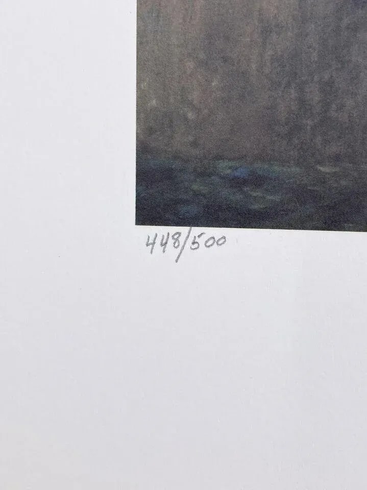 1980s Joseph Dawley "Norte Dame" Signed & Numbered Lithograph Print - 2