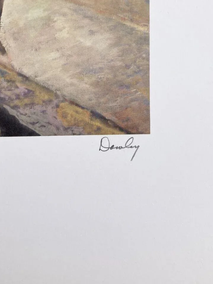 1980s Joseph Dawley "Norte Dame" Signed & Numbered Lithograph Print - 4