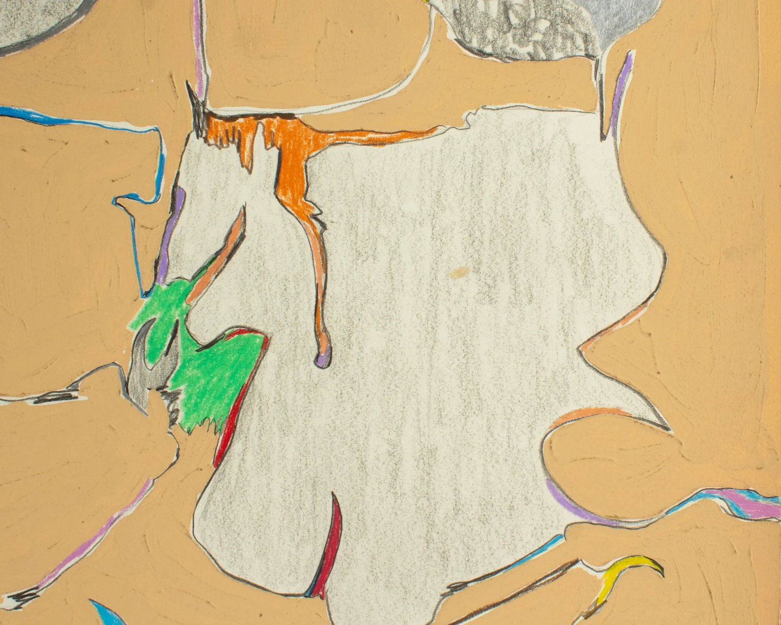 1981 Abstract Mixed Media Painting by Harry Hilson - 8
