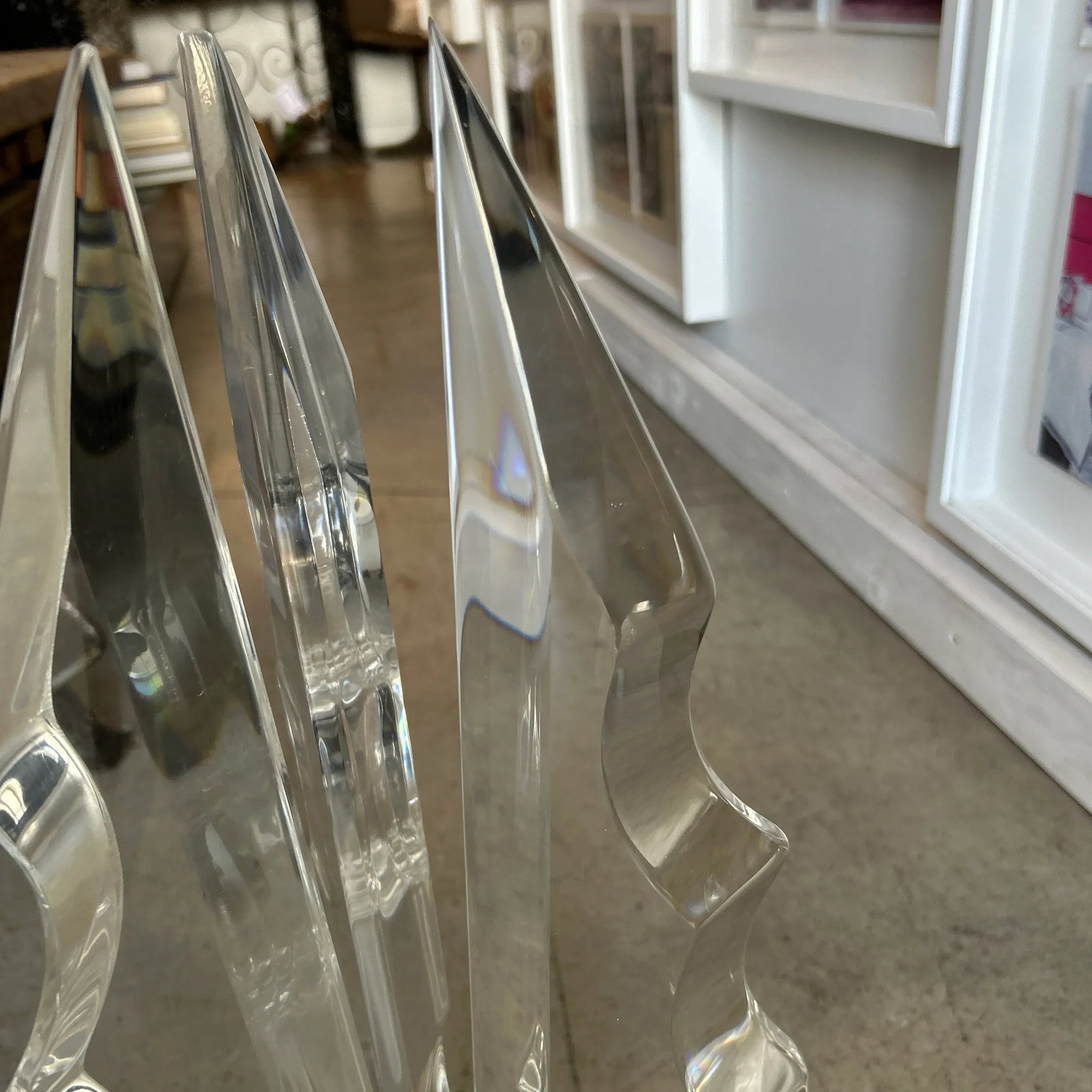 1970s Lucite Curvaceous Abstract Sculpture - 5