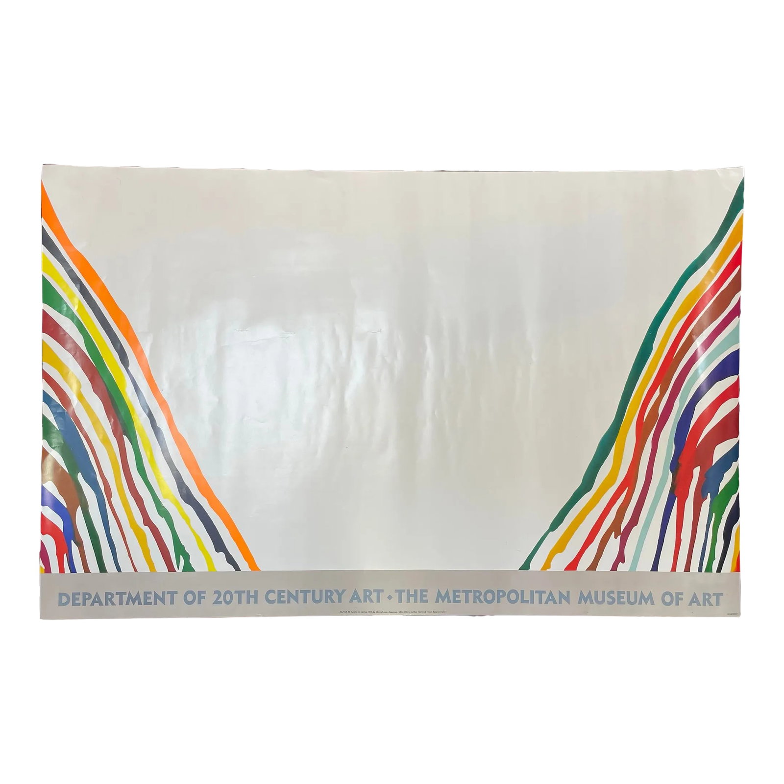 Vintage Morris Louis Metropolitan Museum of Art Poster (1 of 9)