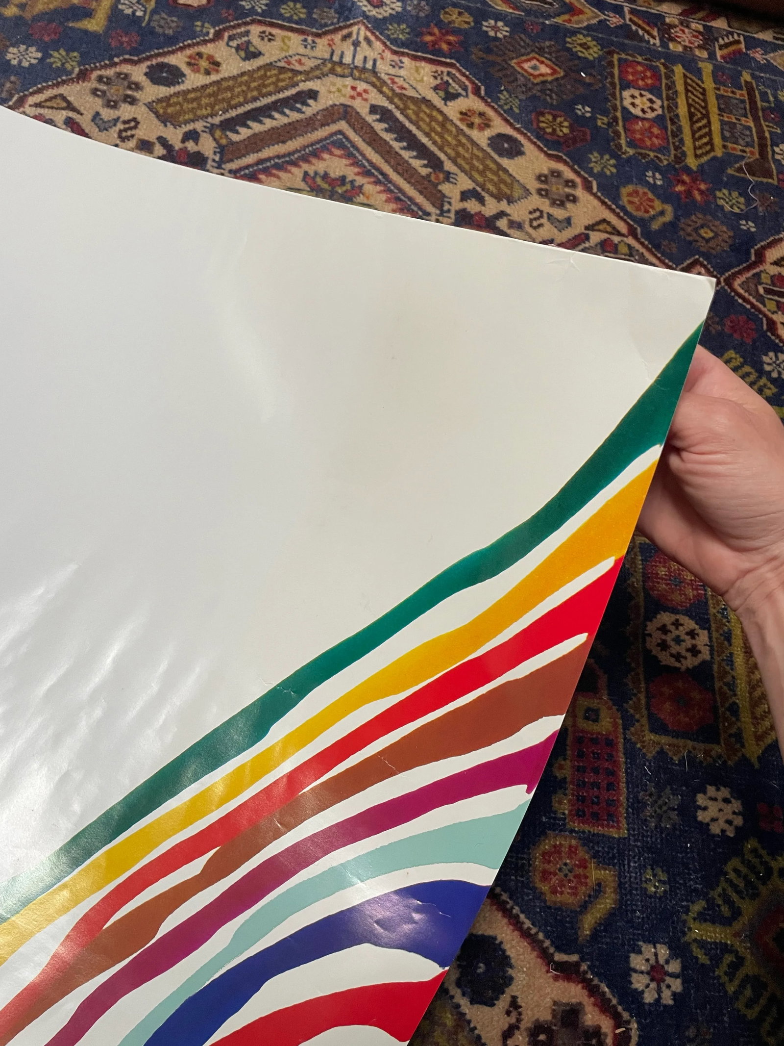 Vintage Morris Louis Metropolitan Museum of Art Poster - 2