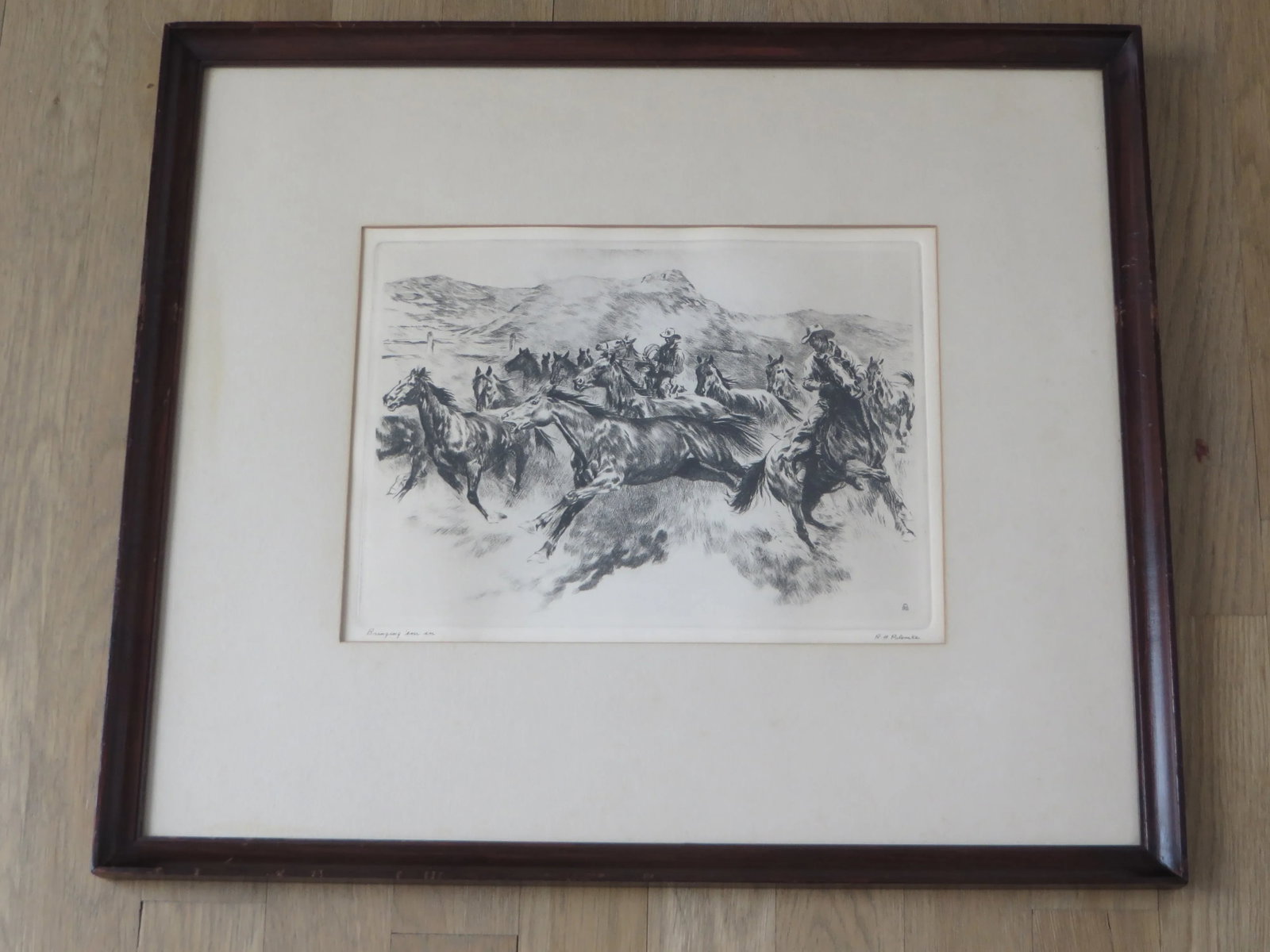 Early 20th Century Antique R.H.Palenske Original Etching - 10
