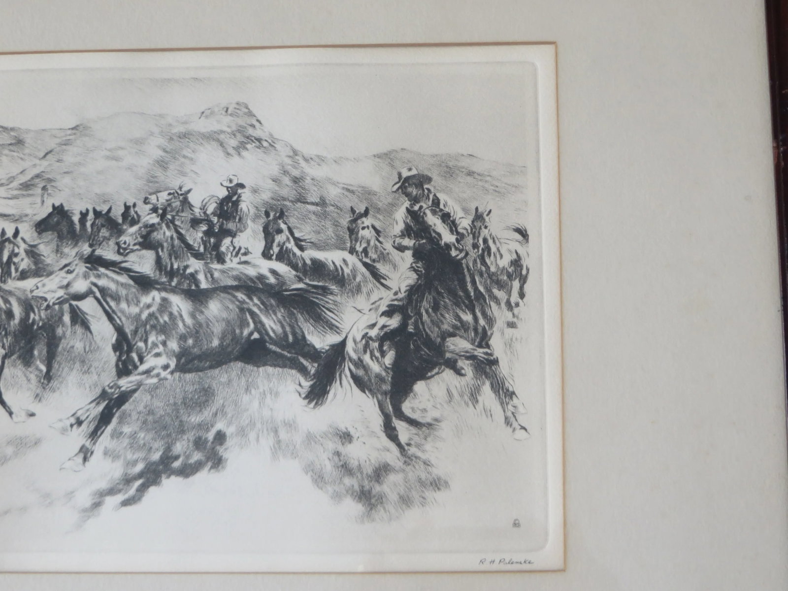 Early 20th Century Antique R.H.Palenske Original Etching - 4