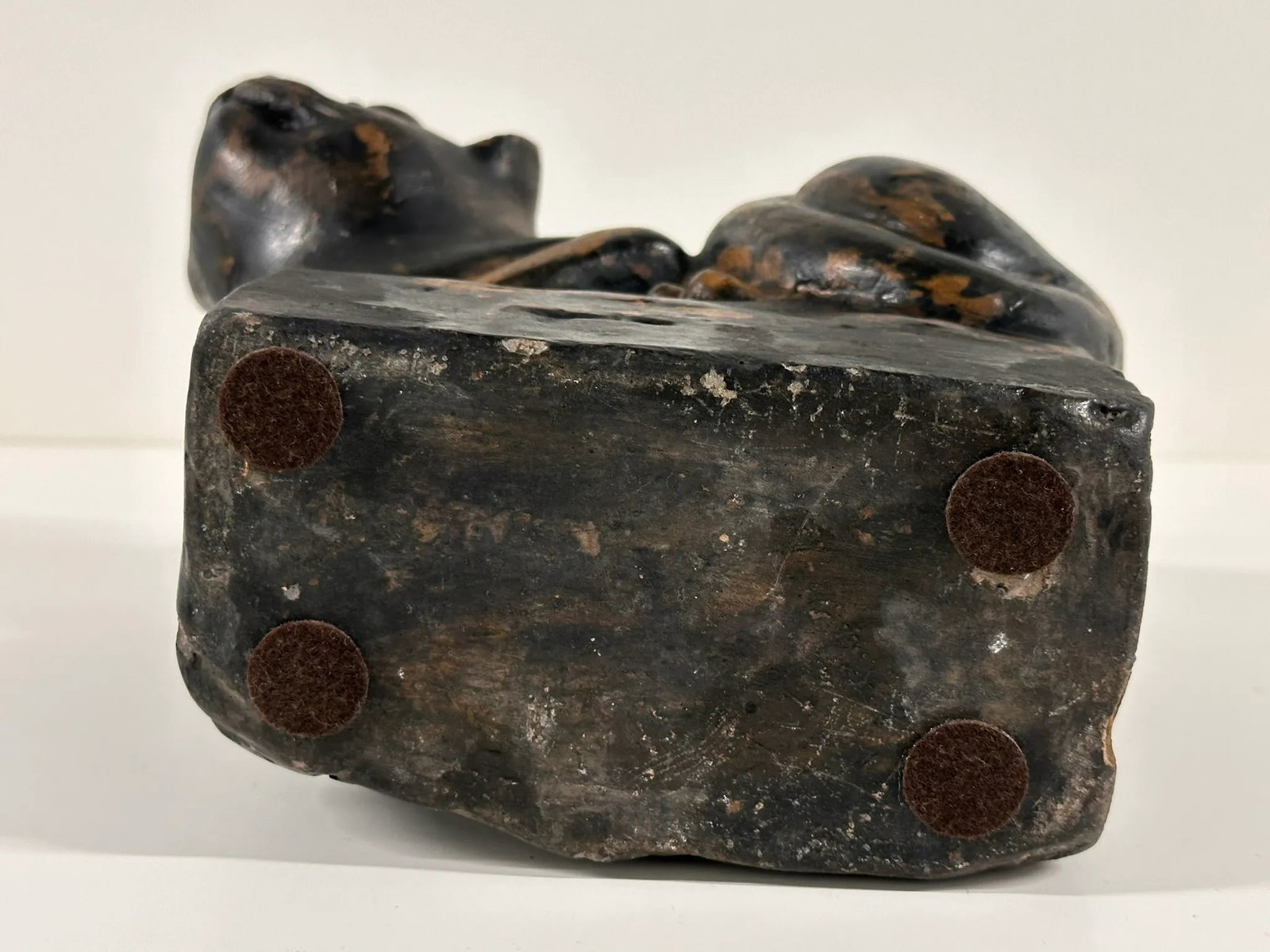 Mystical Creature of the Ancient Cat in Clay, China 1880 - 7