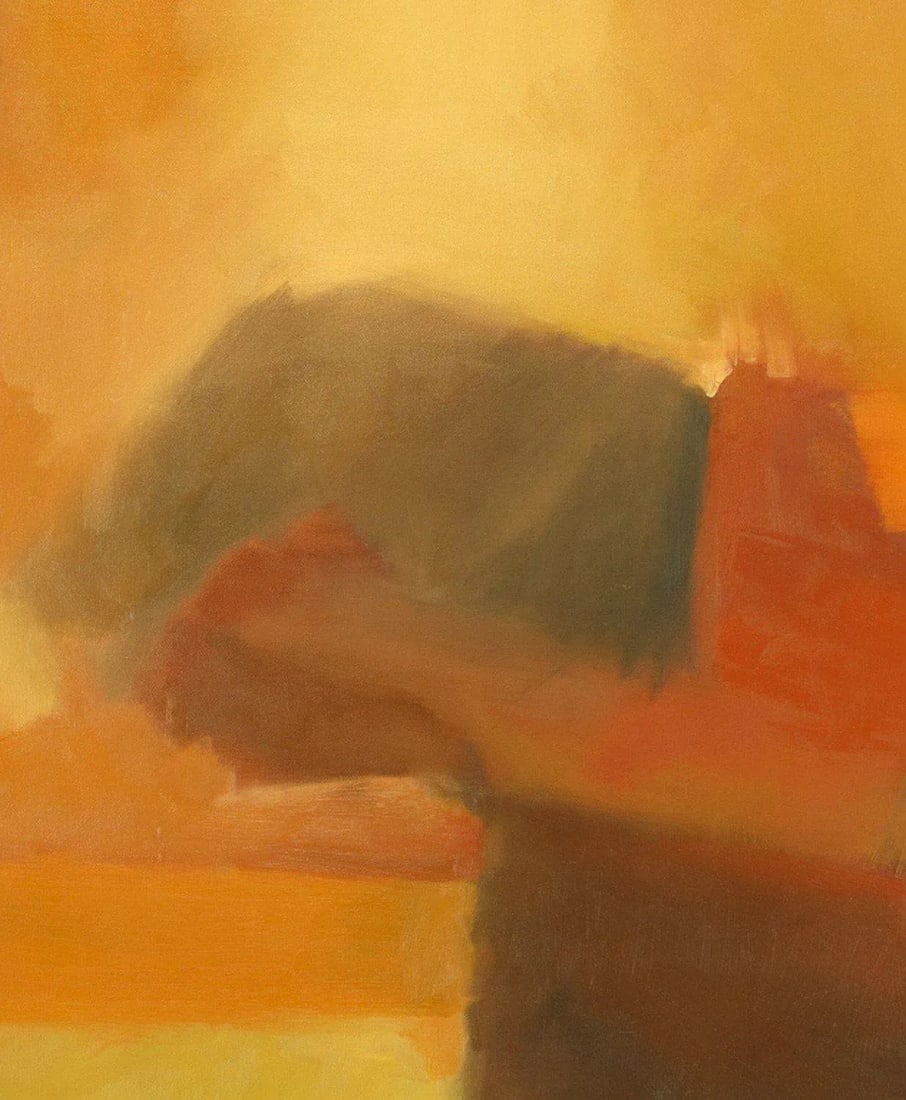 Abstract Earth Tone Acrylic on Canvas by McClatchey - 3