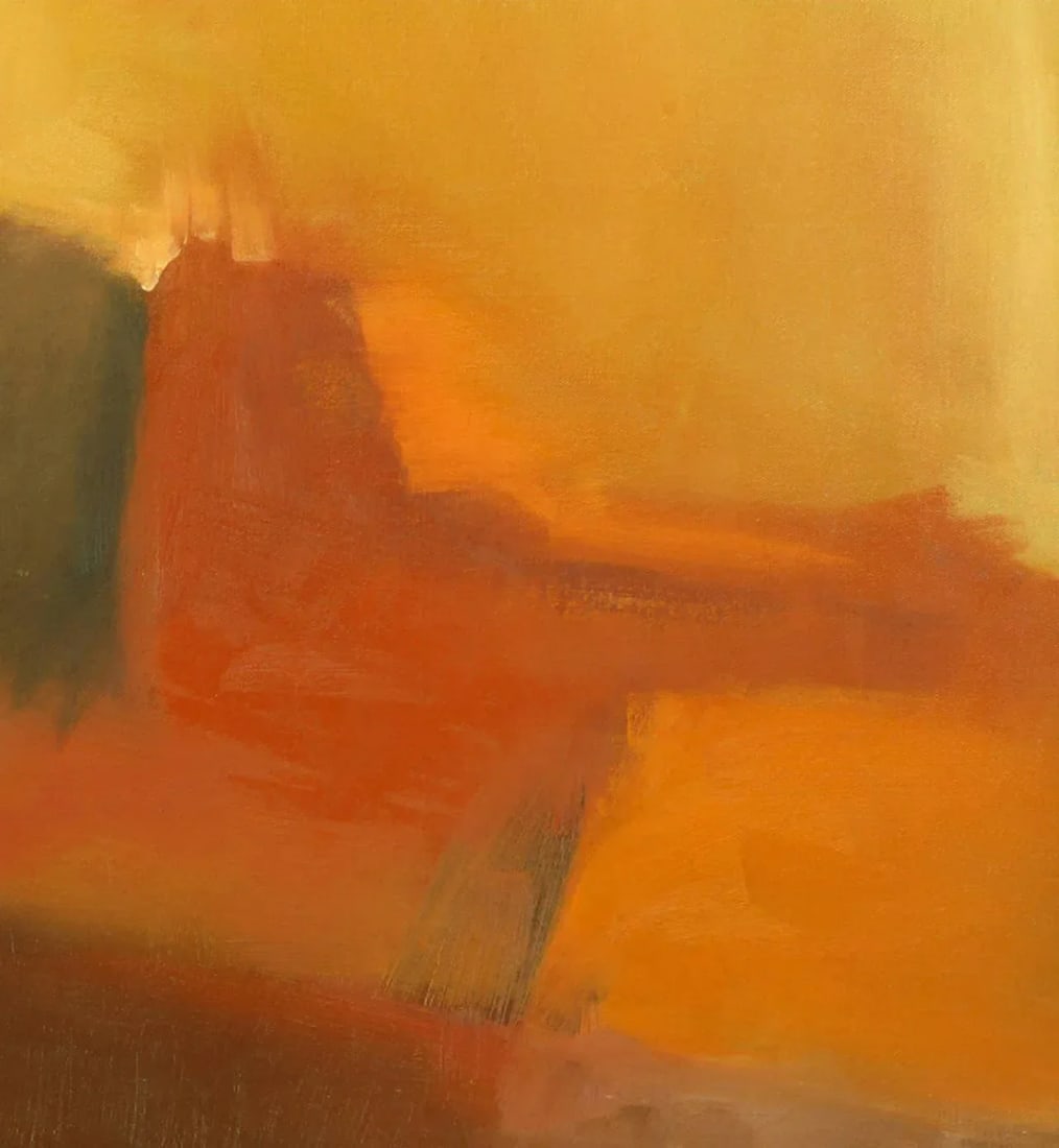 Abstract Earth Tone Acrylic on Canvas by McClatchey - 4
