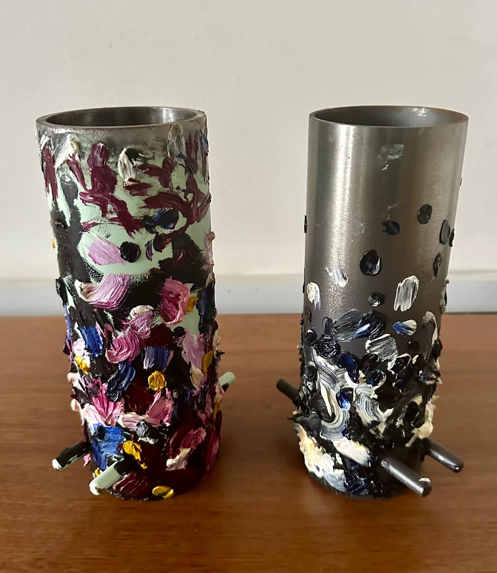 Edward Granger Steel Art Sculpture "Flowers" Modern Abstract Expressionism Pop Art - 2