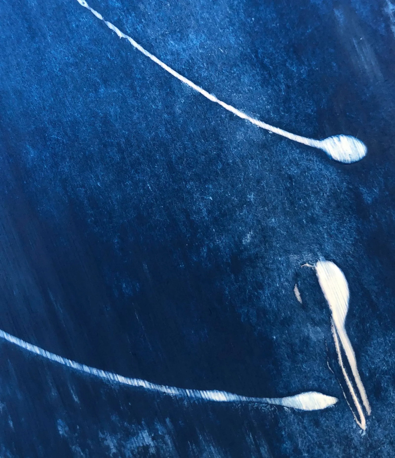 Static 275 Cobalt Blue Original Acrylic Painting - 4