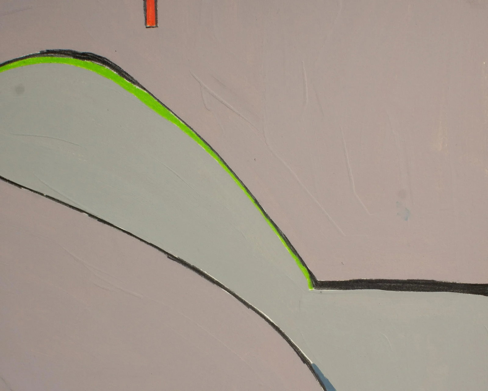 1980s Abstract Mixed Media Painting by Harry Hilson - 4