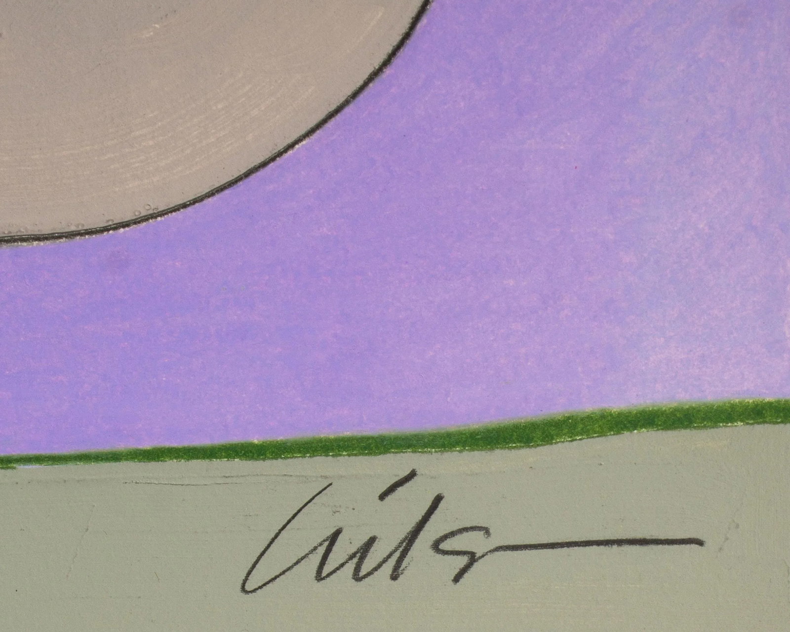 1980s Abstract Mixed Media Painting by Harry Hilson - 5