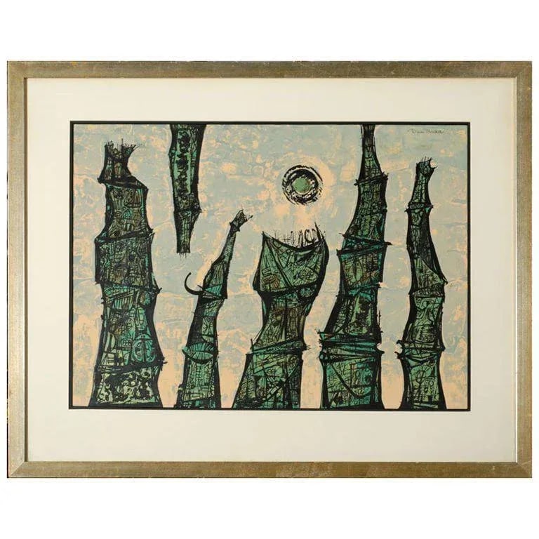 Colorful Abstract Expressionist Print By Dean Meeker - 2