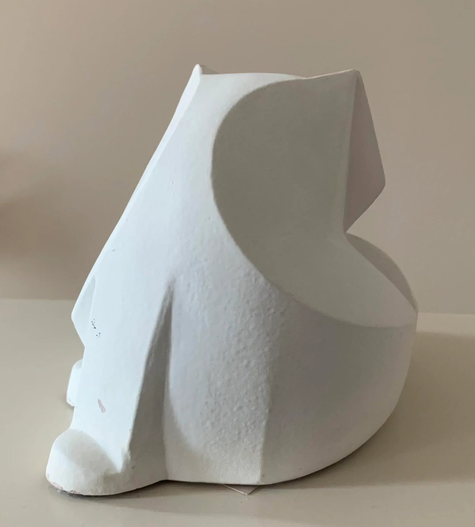 1980s Vintage Cubist Cat Sculpture - 5