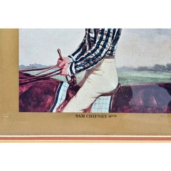 1972 Vintage The Jockey Club Newmarket Engraving Print - 12