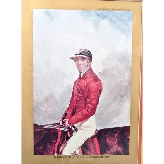 1972 Vintage The Jockey Club Newmarket Engraving Print - 7