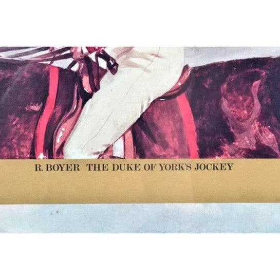1972 Vintage The Jockey Club Newmarket Engraving Print - 8
