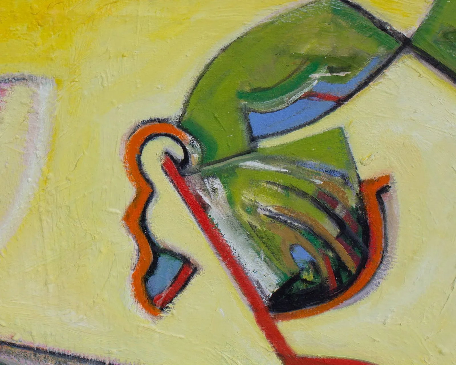 Abstract Oil on Canvas Painting by James L. Bruch - 7