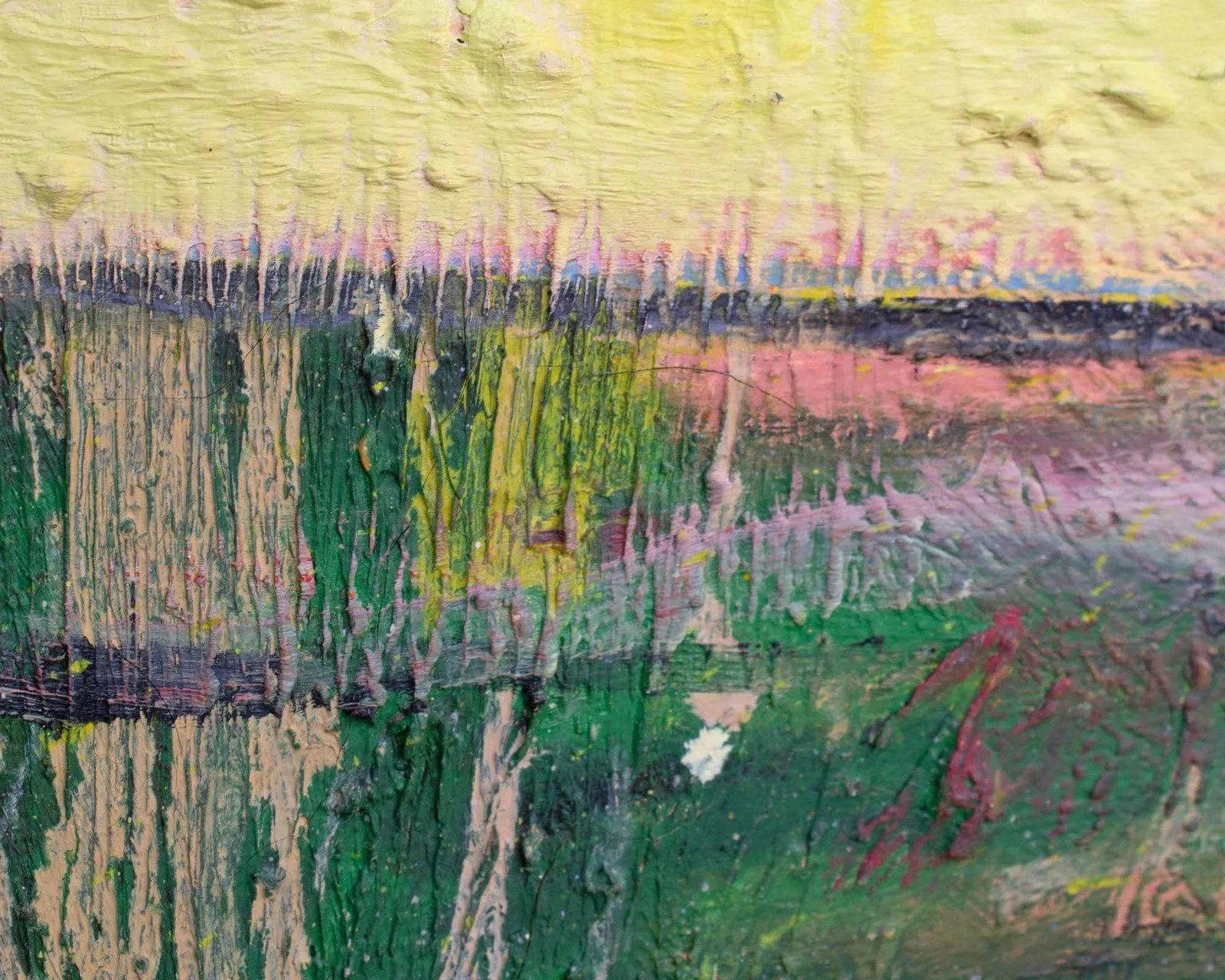 Abstract Oil on Canvas Painting by James L. Bruch - 8