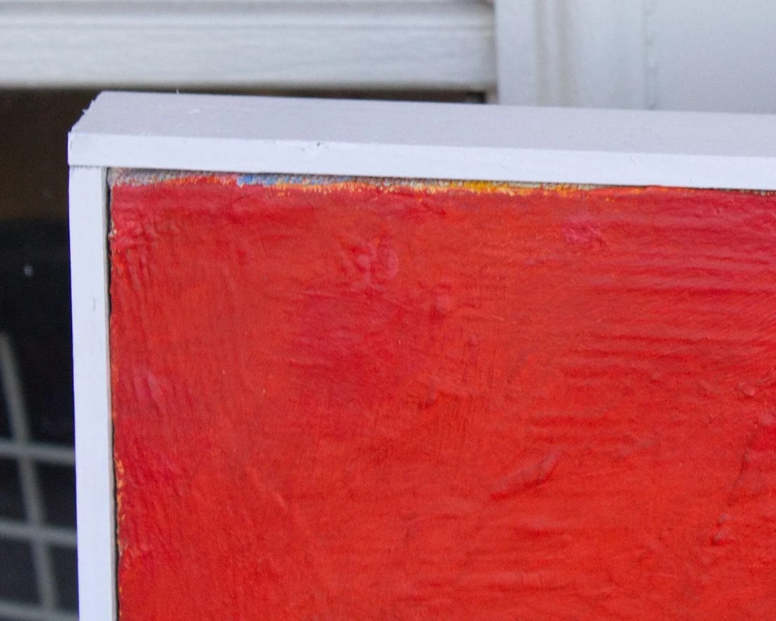 Abstract Oil on Canvas Painting by James L. Bruch - 3