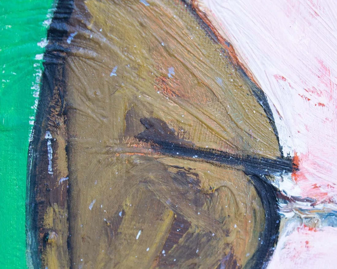 Abstract Oil on Canvas Painting by James L. Bruch - 4