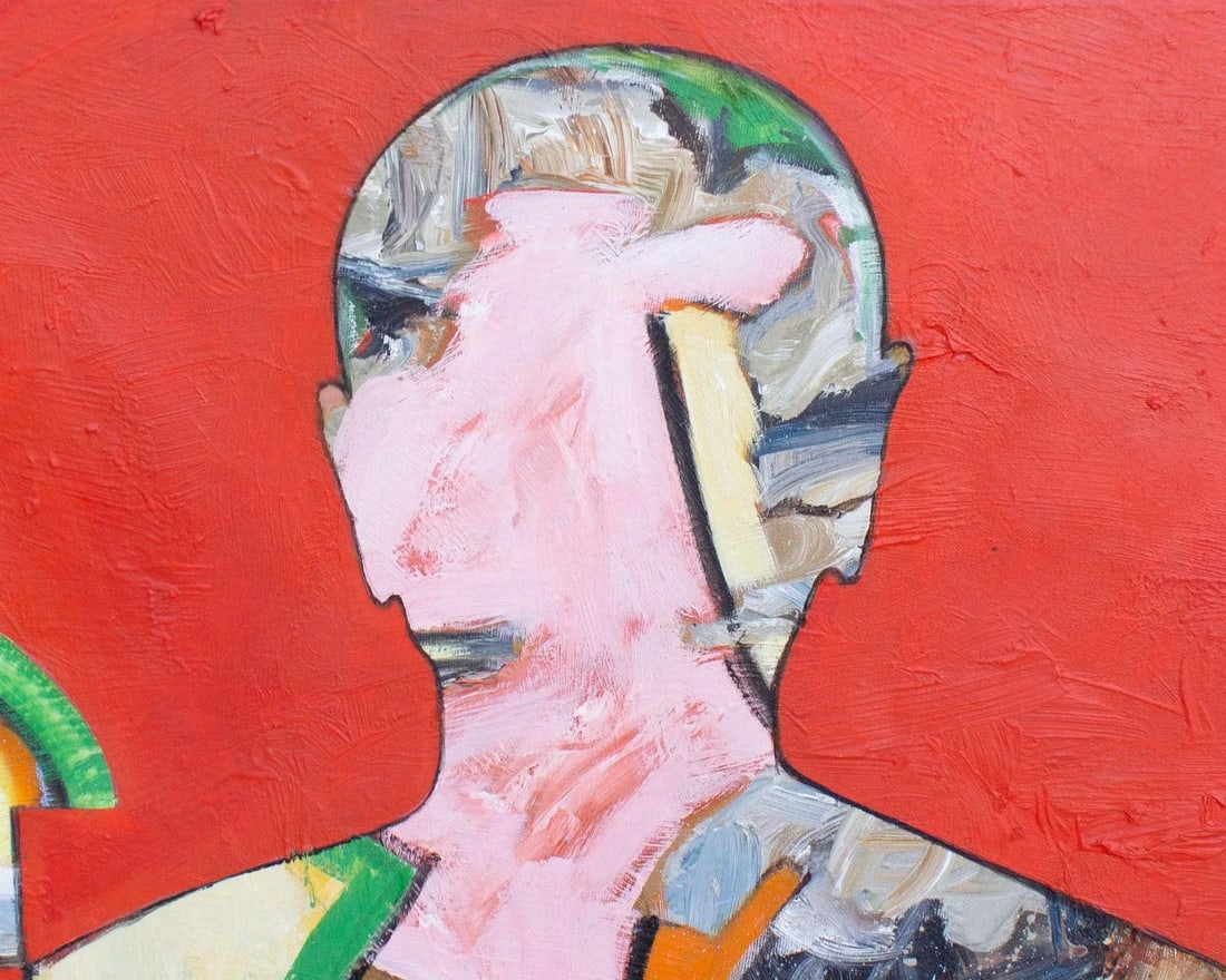 Abstract Oil on Canvas Painting by James L. Bruch - 5