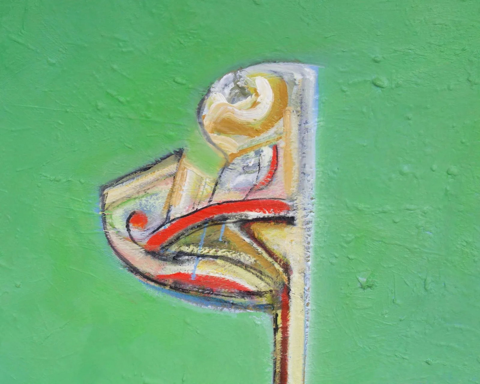 Abstract Acrylic on Canvas Painting by James L. Bruch - 4