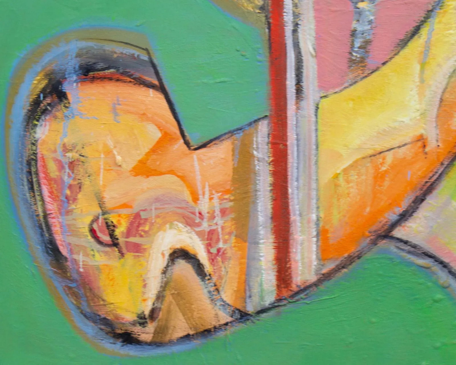 Abstract Acrylic on Canvas Painting by James L. Bruch - 5