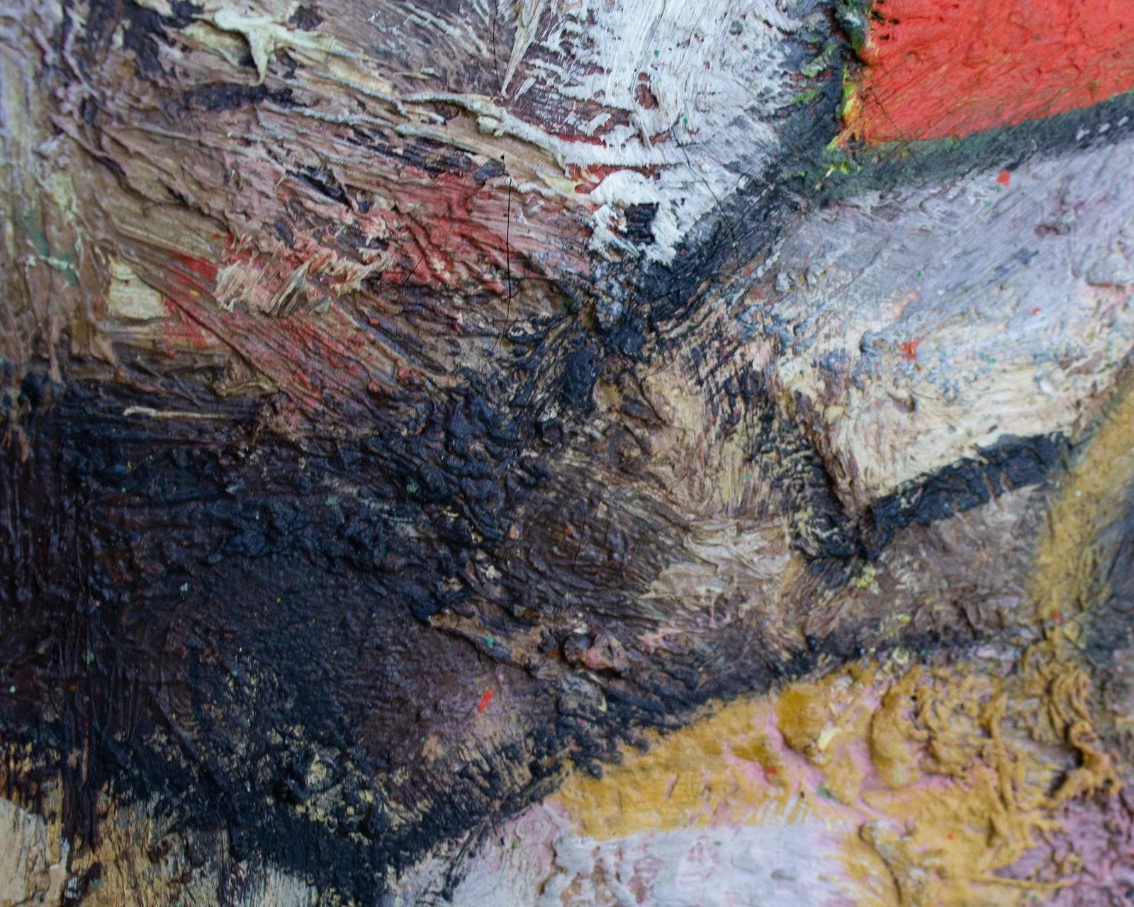Abstract Oil on Canvas Painting by James L. Bruch - 4