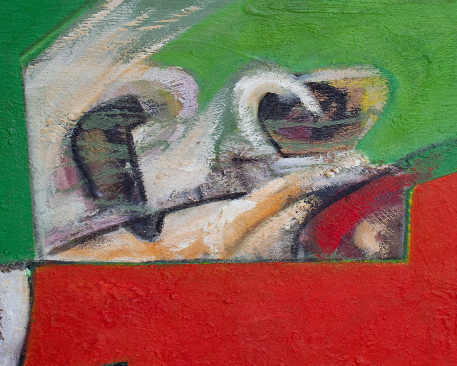 Abstract Oil on Canvas Painting by James L. Bruch - 7