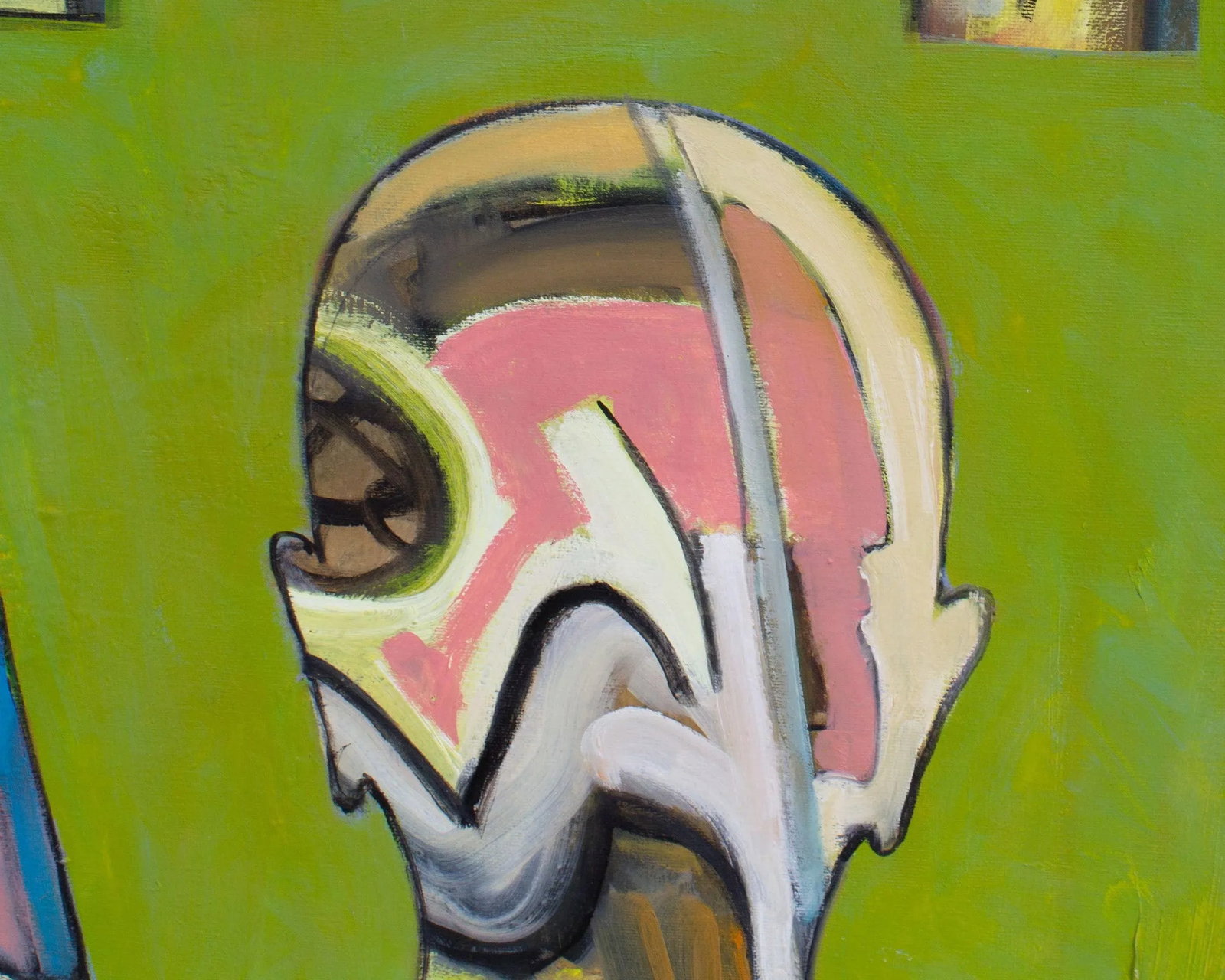 Abstract Oil on Canvas Painting by James L. Bruch - 6