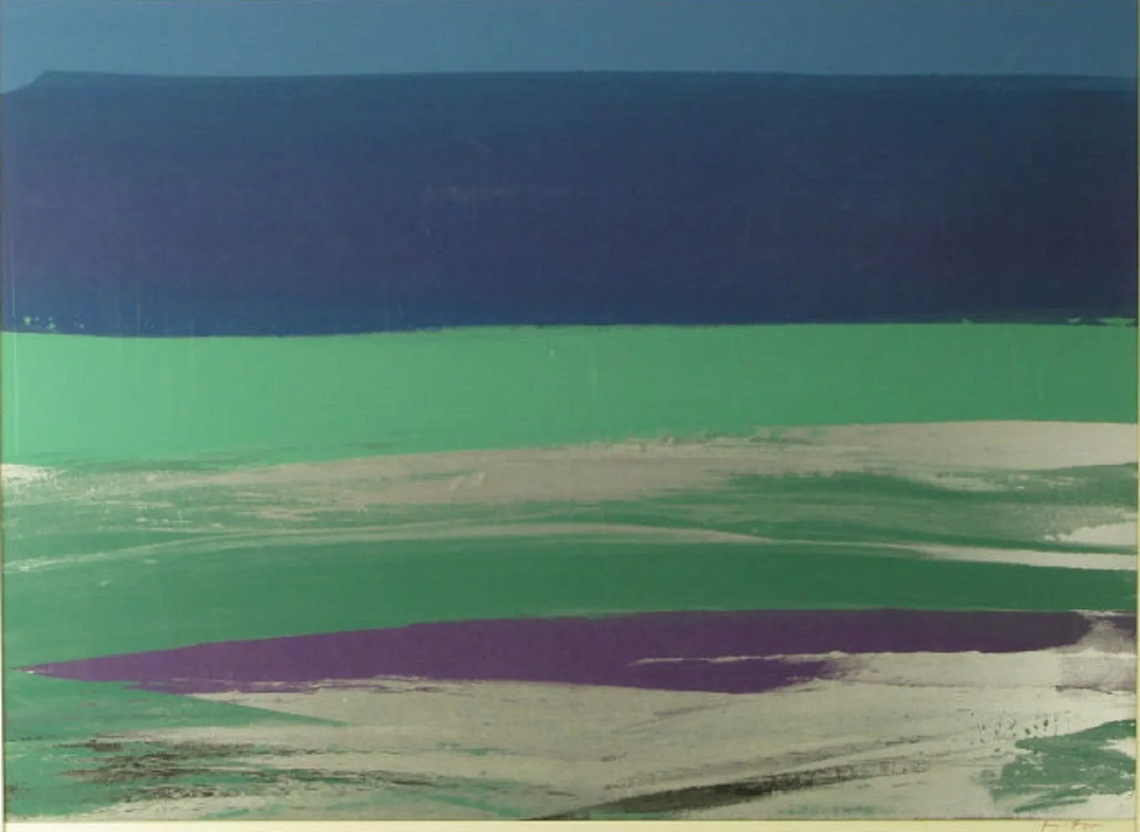 Joseph Gruppe Abstract Screen Monoprint - 5