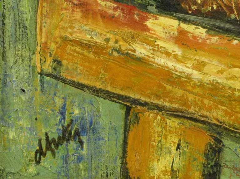 Henri d'Anty Abstract Still Life Oil on Canvas - 5