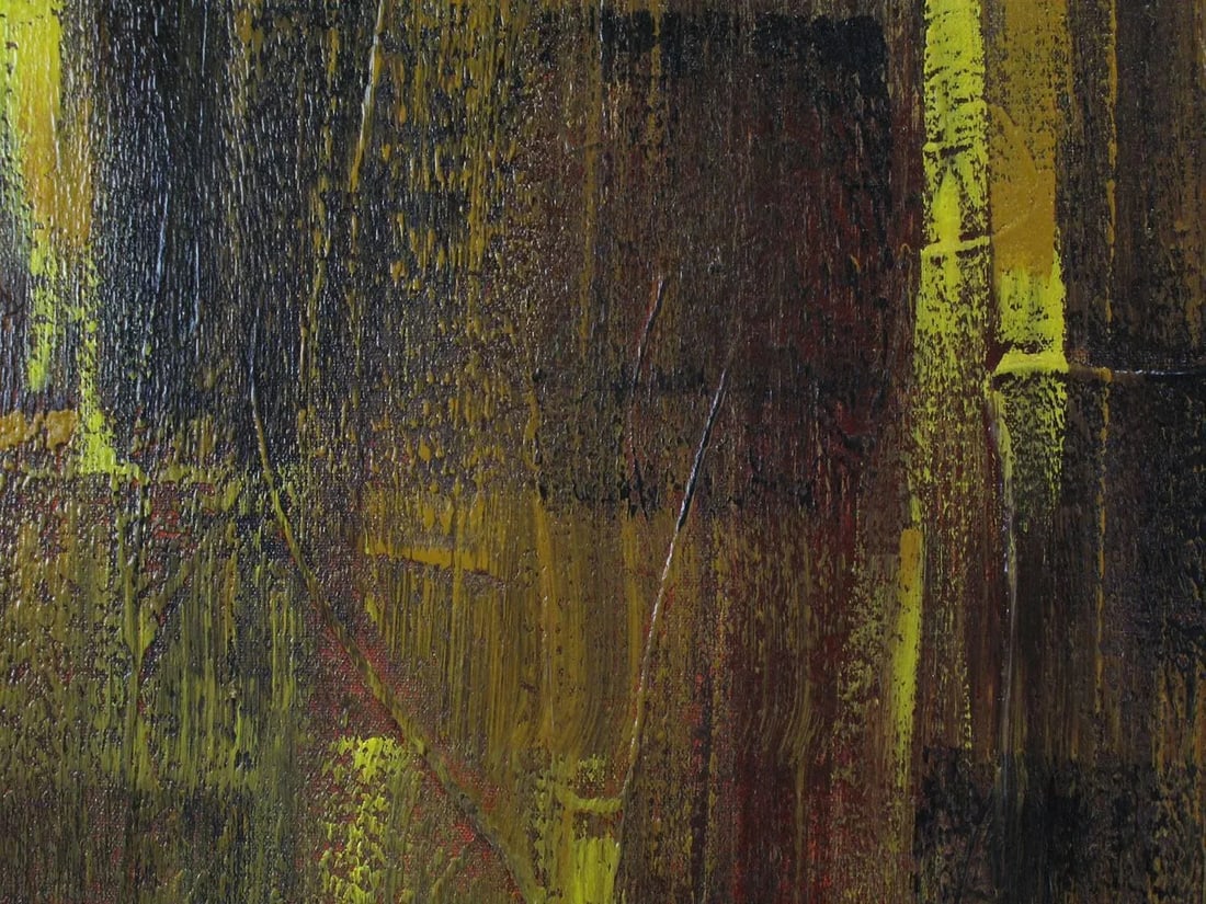 Abstract Expressionist Oil Painting by Bryan Boomershine, 2004 - 7
