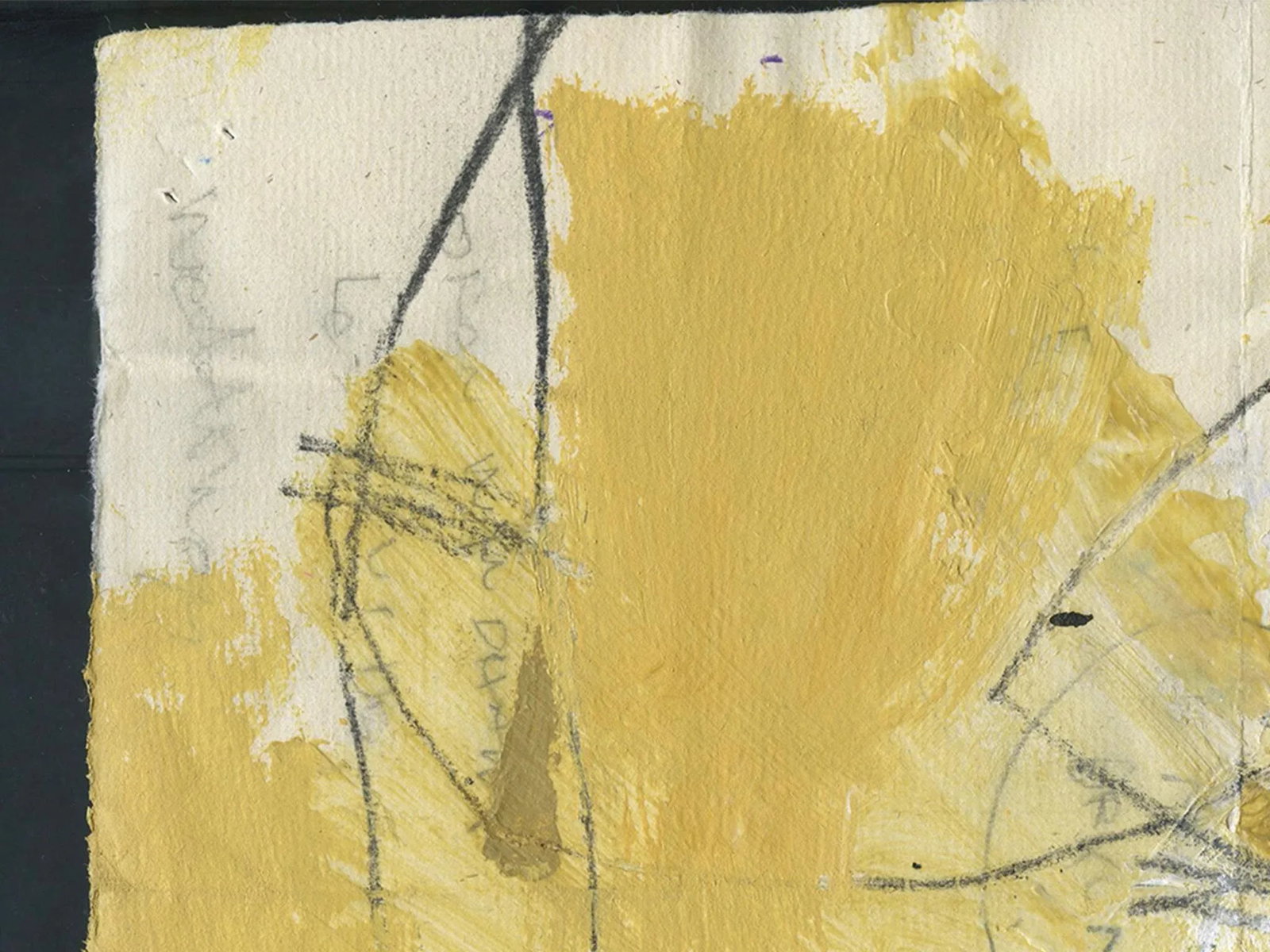 "Wd2758 (Mona)" Abstract Work on Paper by M. P. Landis - Warehouse Drawing Series - 4