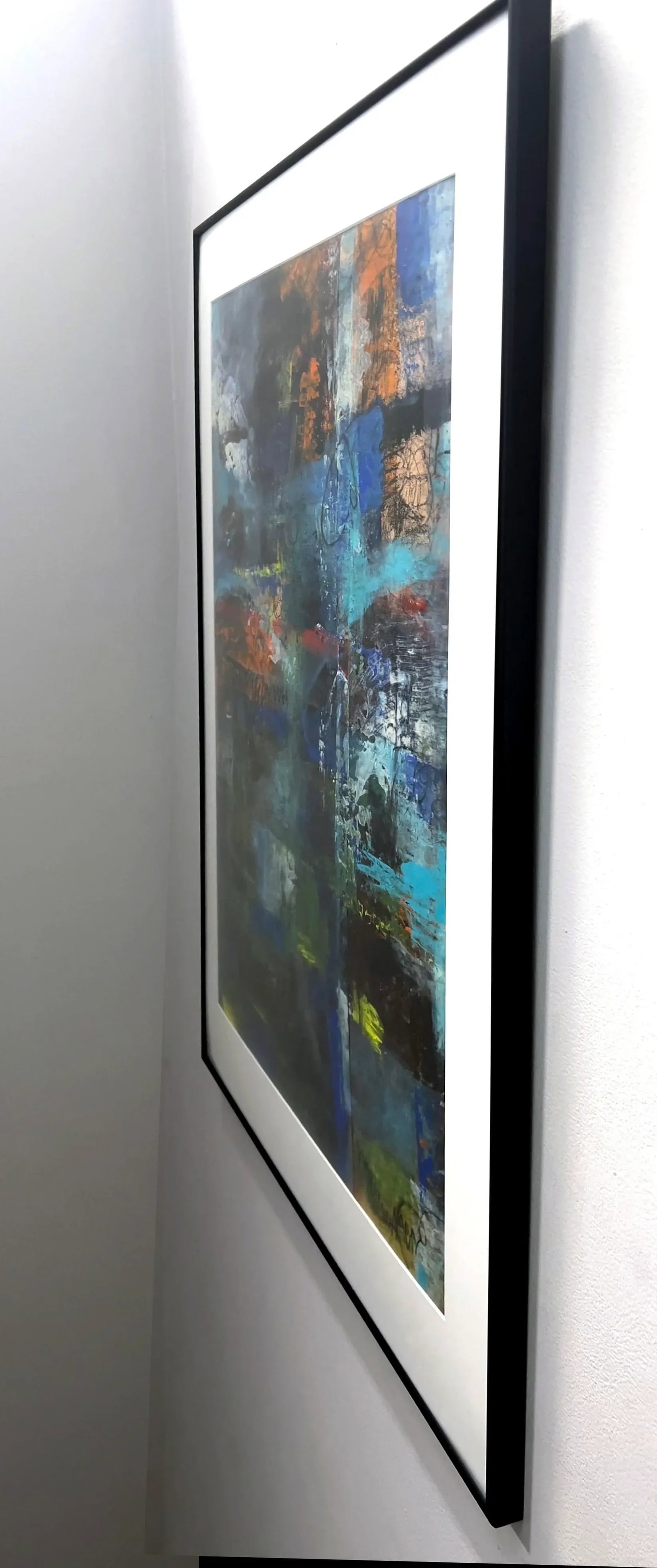 Modern Abstract Collage, Framed - 3