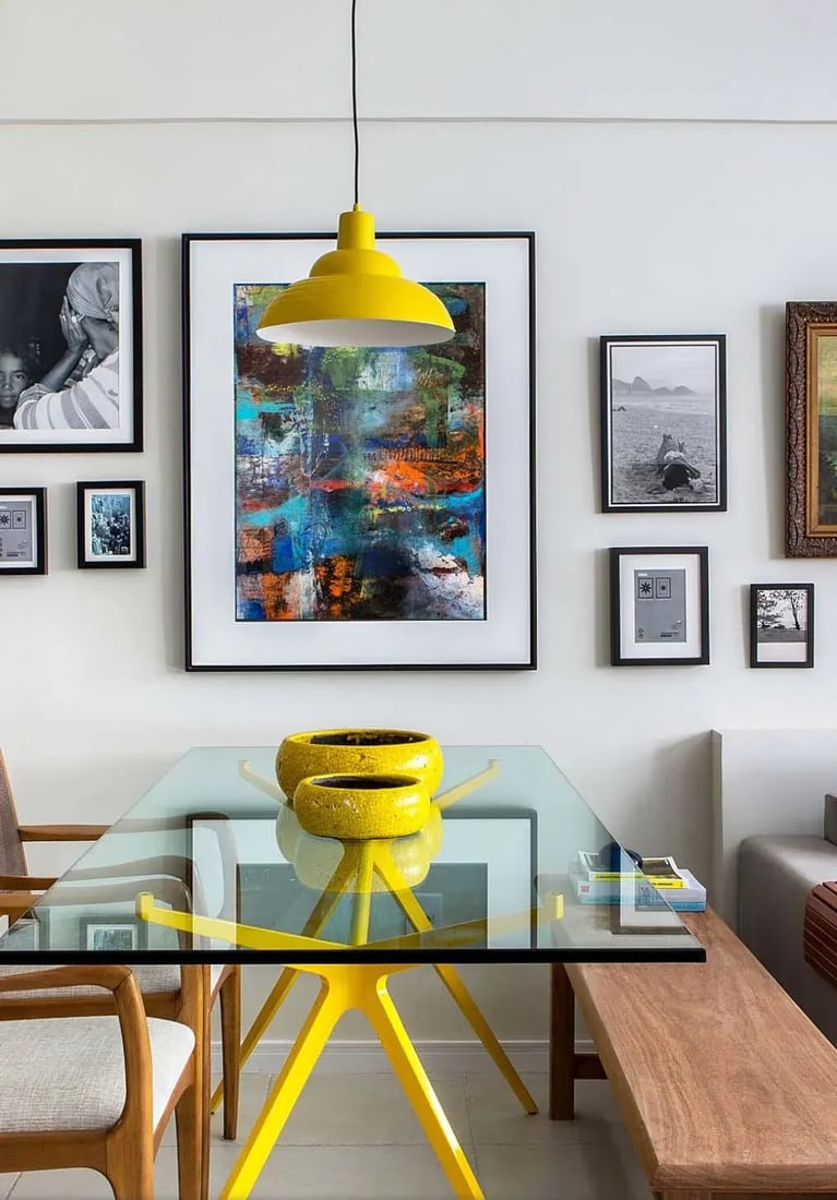 Modern Abstract Collage, Framed - 4