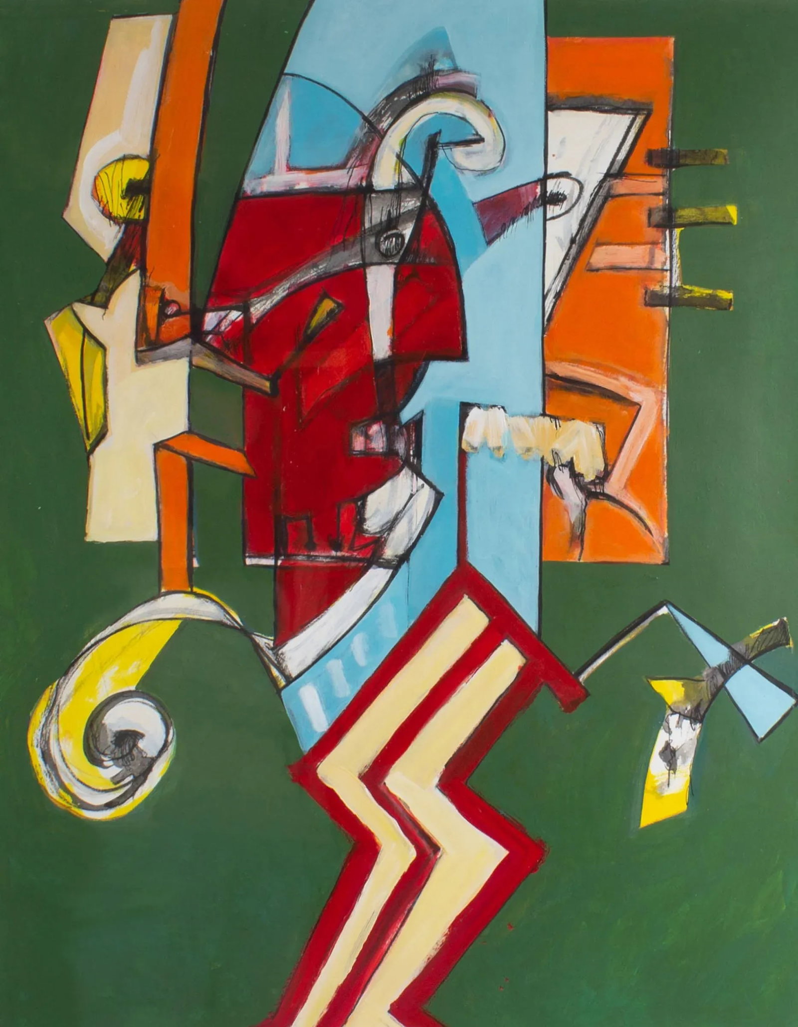 Abstract Mixed Media Painting by James L. Bruch - 2