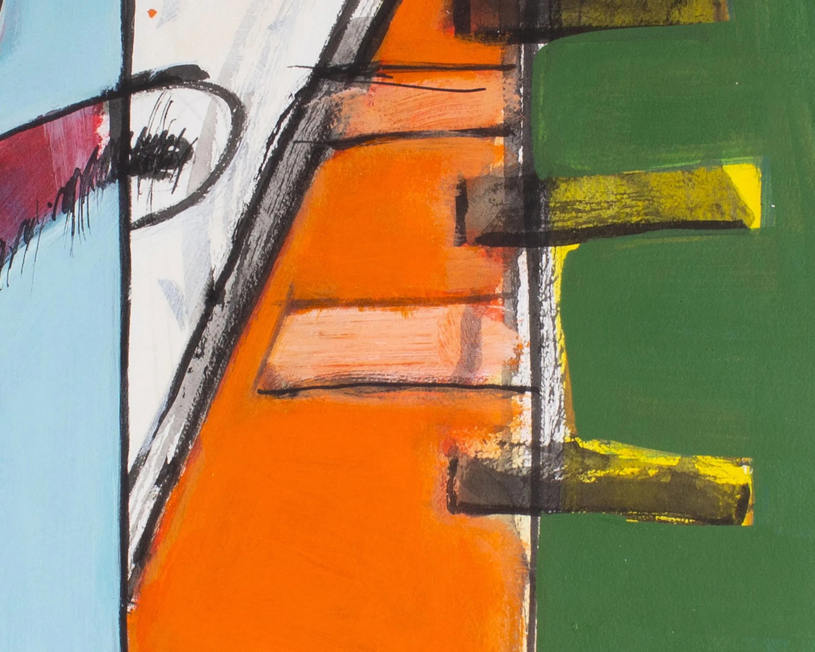 Abstract Mixed Media Painting by James L. Bruch - 6