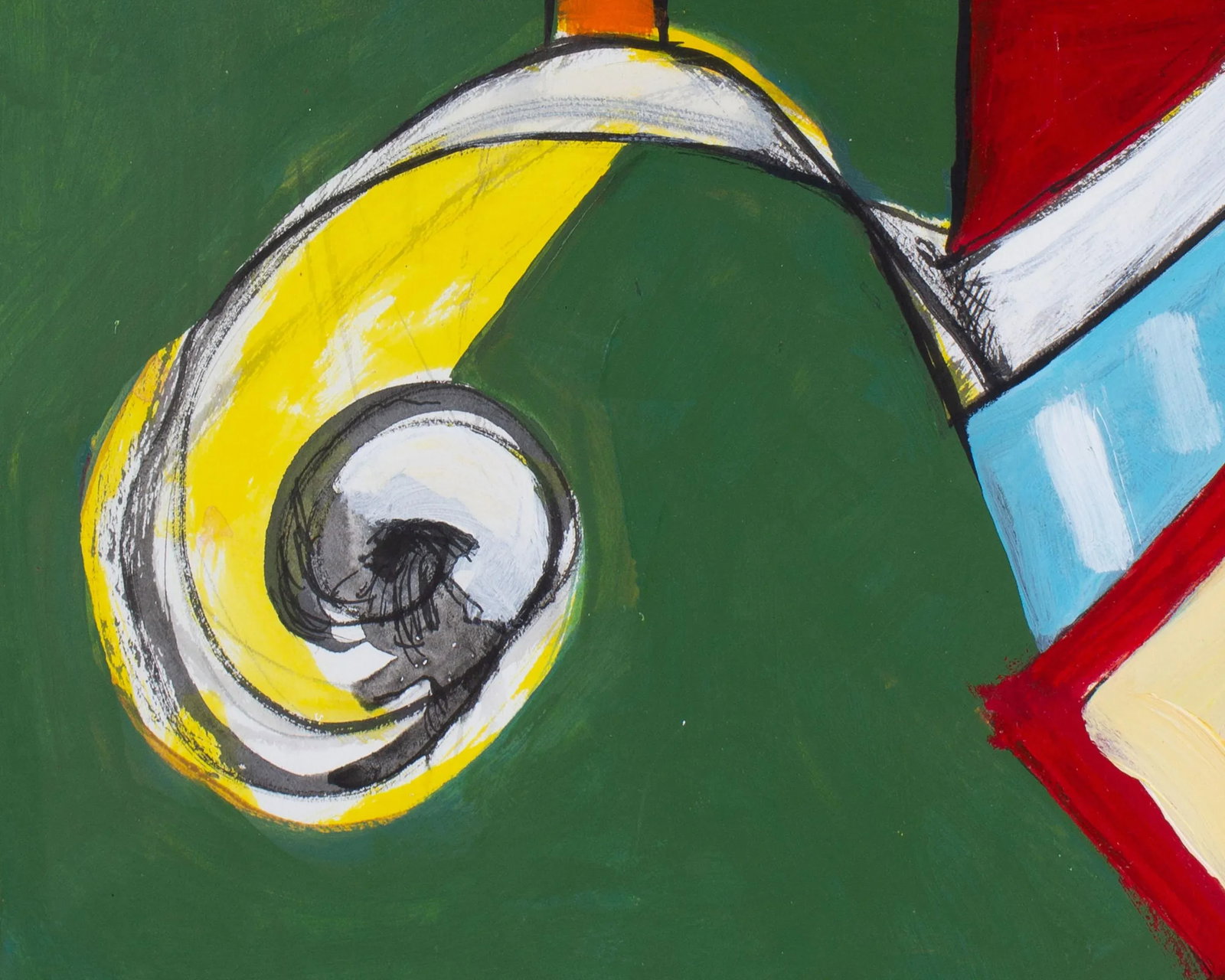Abstract Mixed Media Painting by James L. Bruch - 8