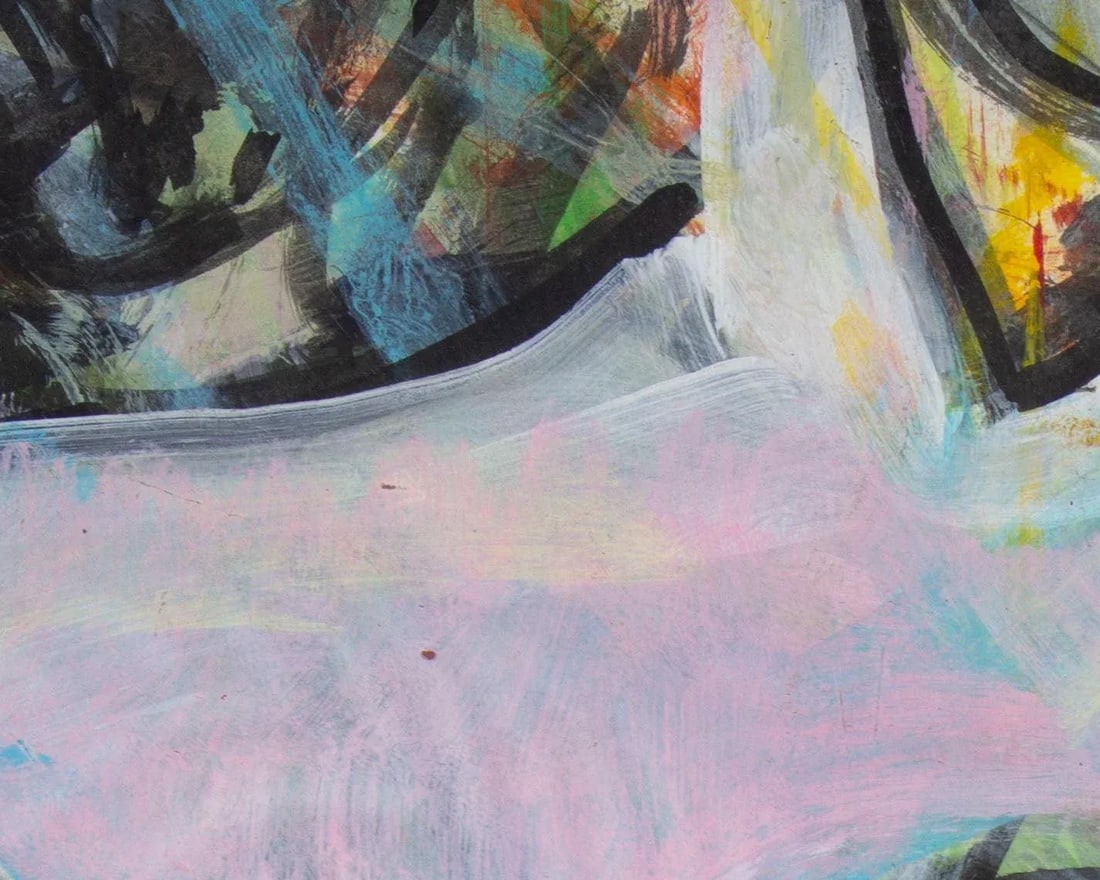 Abstract Mixed Media Painting by James L. Bruch - 4