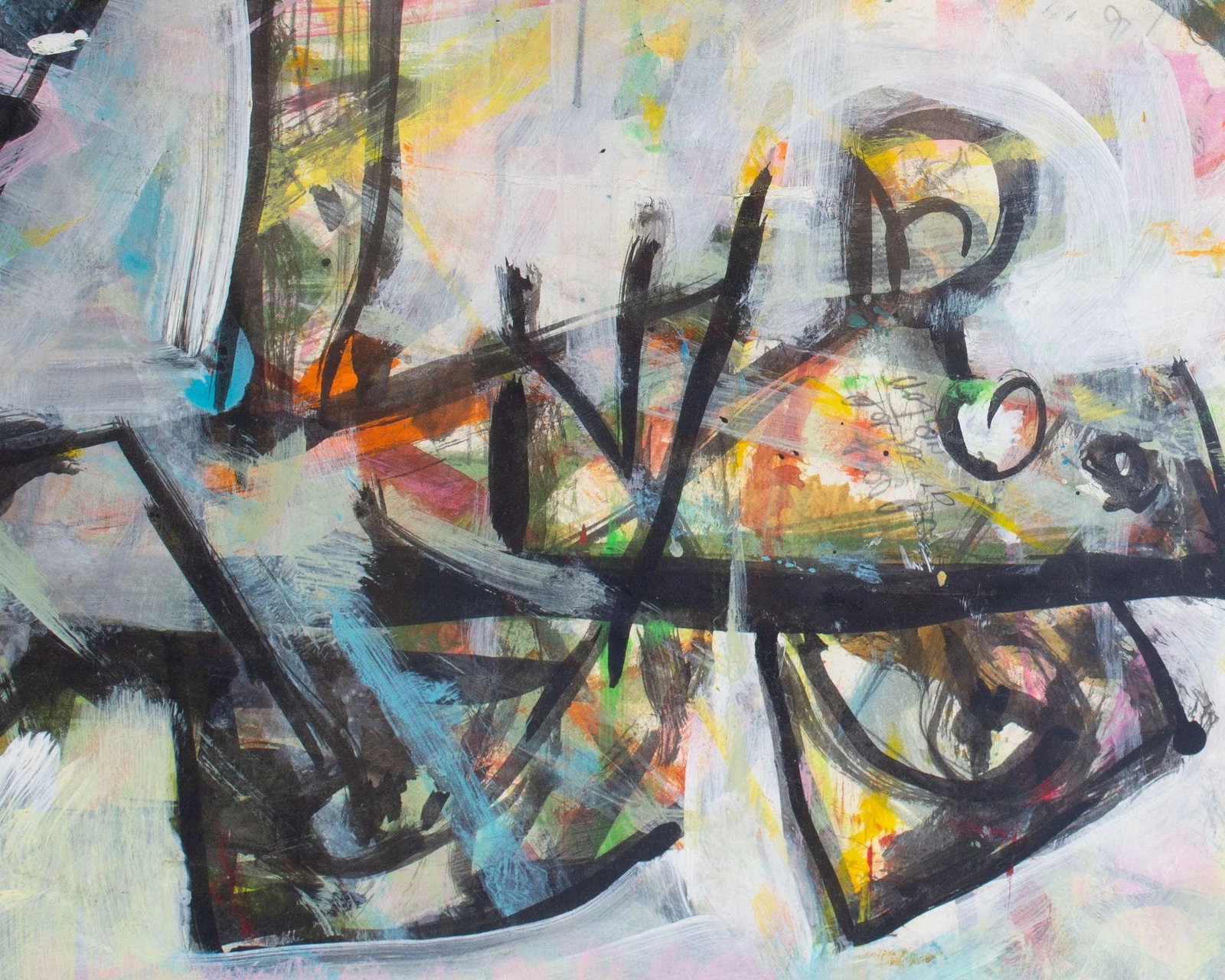 Abstract Mixed Media Painting by James L. Bruch - 5