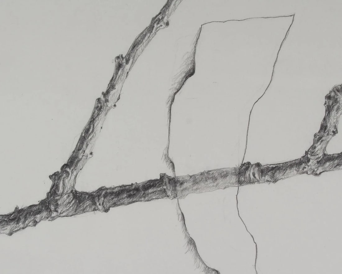 Abstract Charcoal Drawing by James L. Bruch - 4