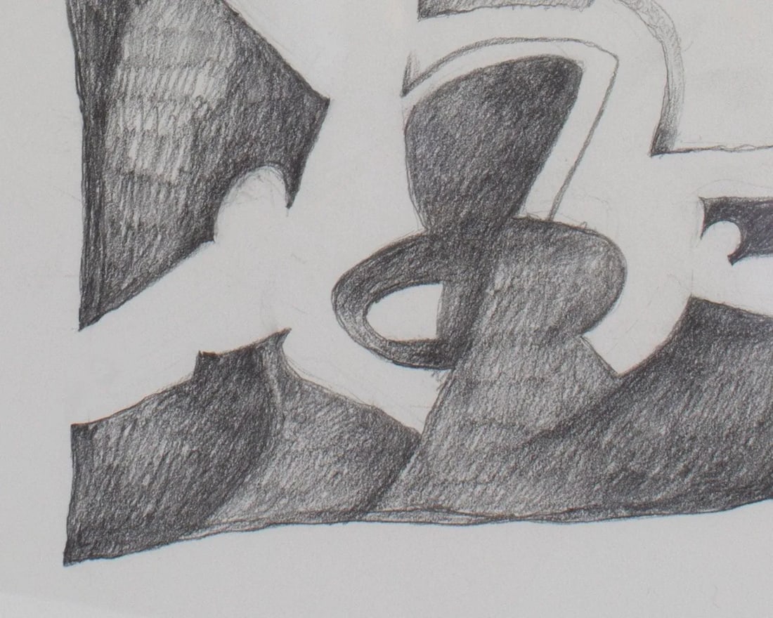 Abstract Charcoal Drawing by James L. Bruch - 5