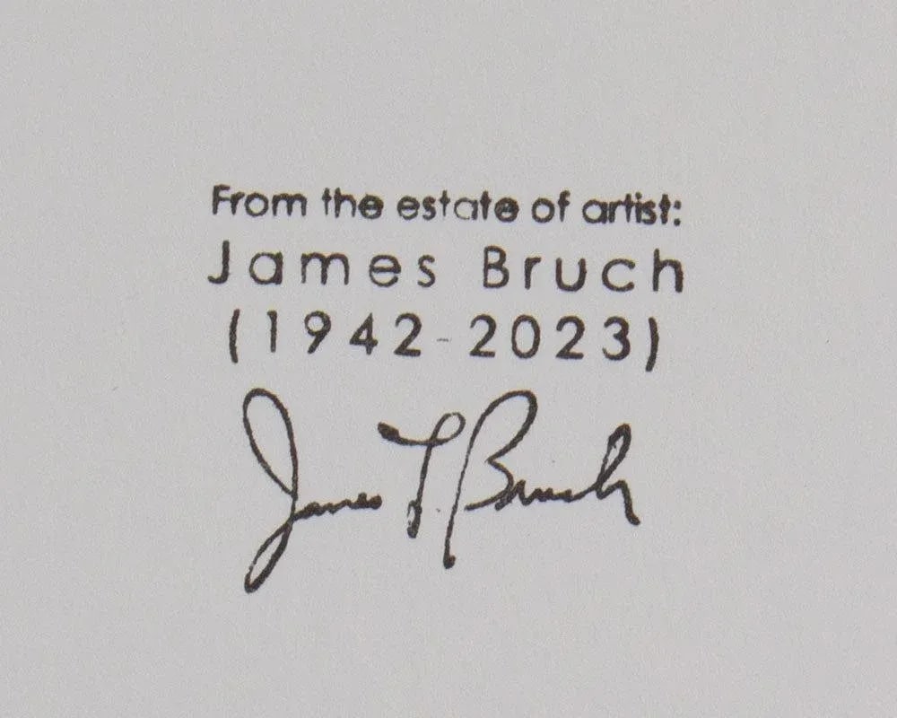 Abstract Charcoal Drawing by James L. Bruch - 8