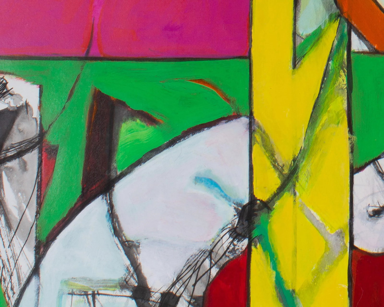 Abstract Mixed Media Painting by James L. Bruch - 5