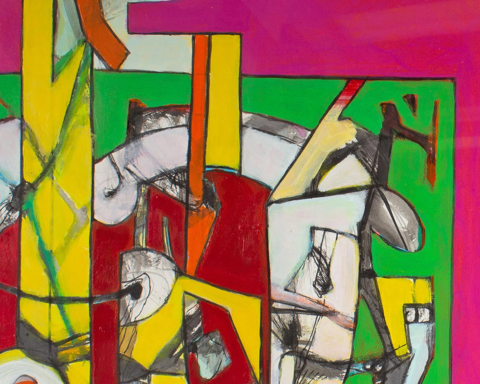 Abstract Mixed Media Painting by James L. Bruch - 6
