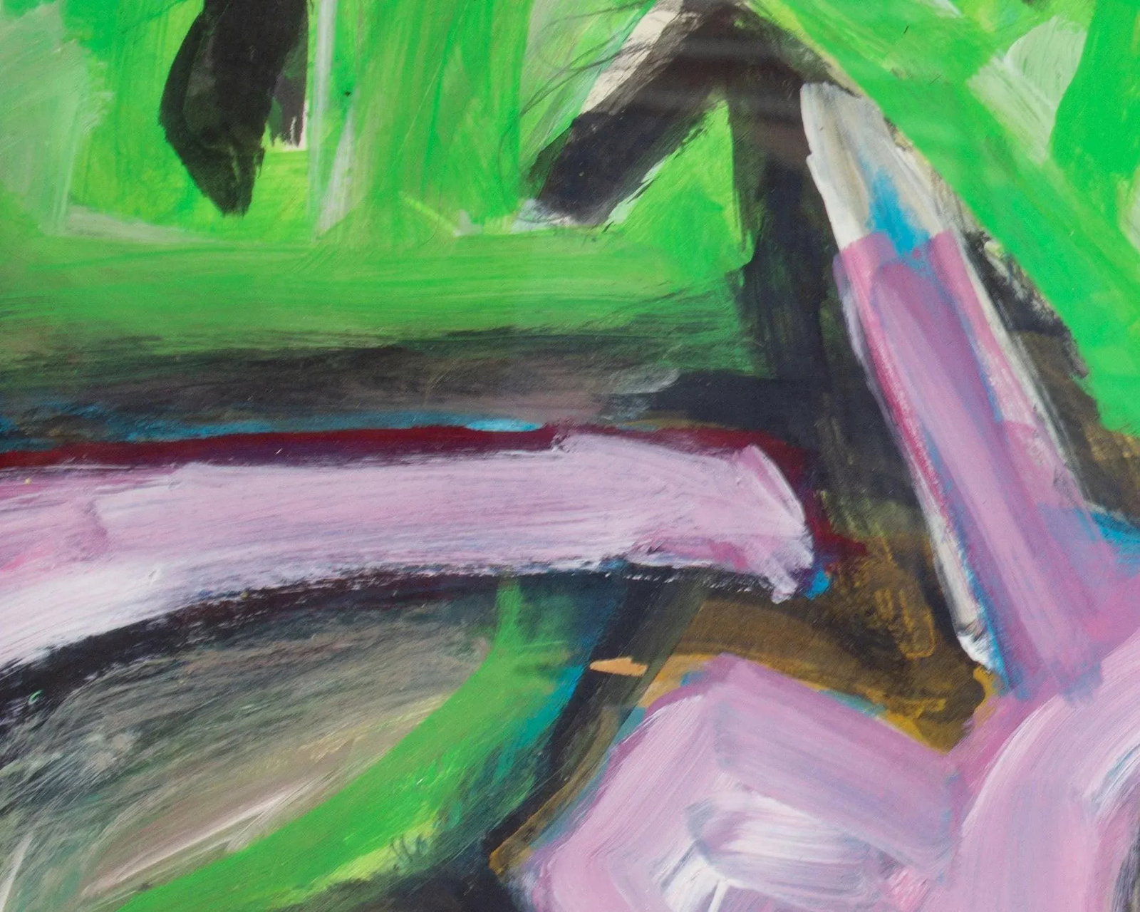 Abstract Mixed Media Painting by James L. Bruch - 5