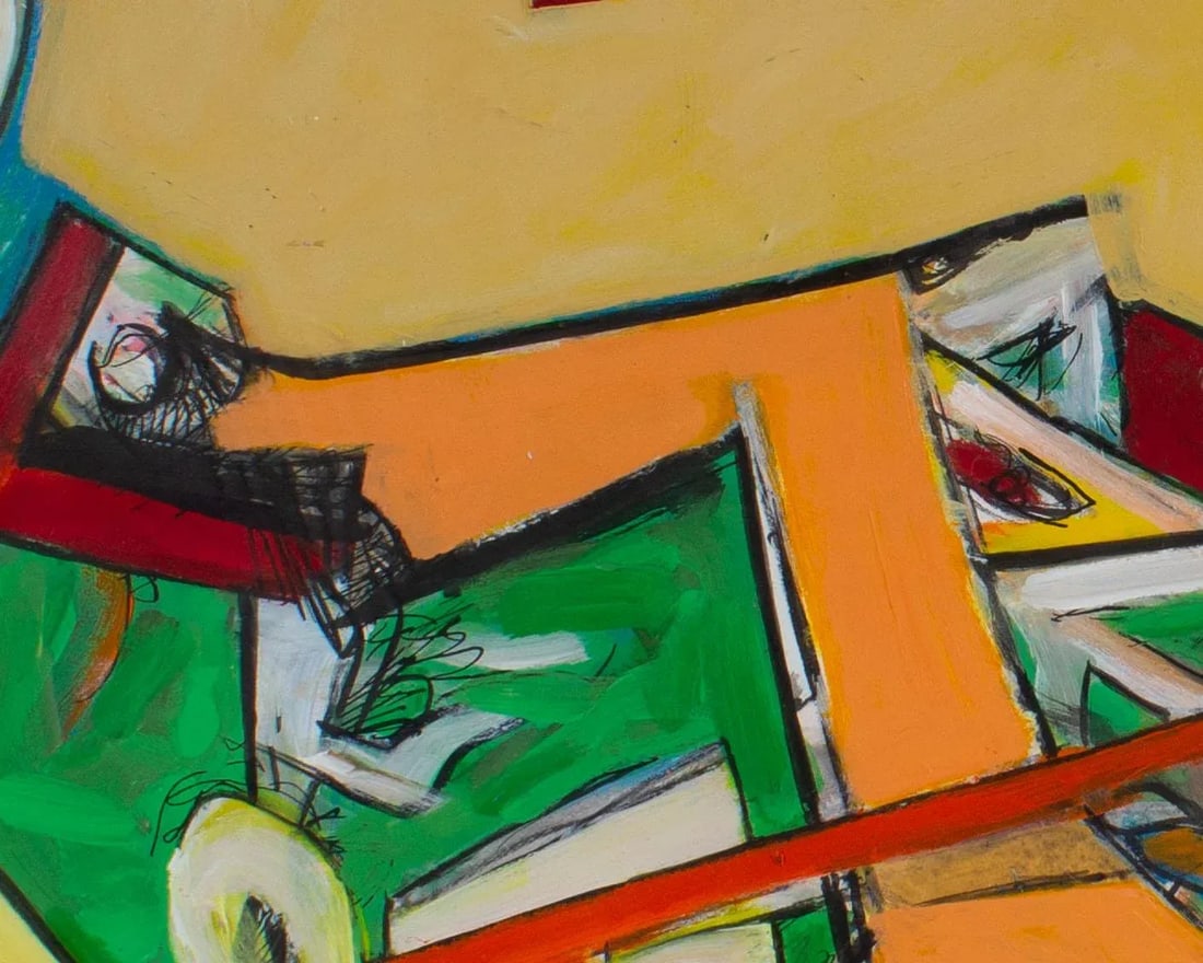 Abstract Mixed Media Painting by James L. Bruch - 5