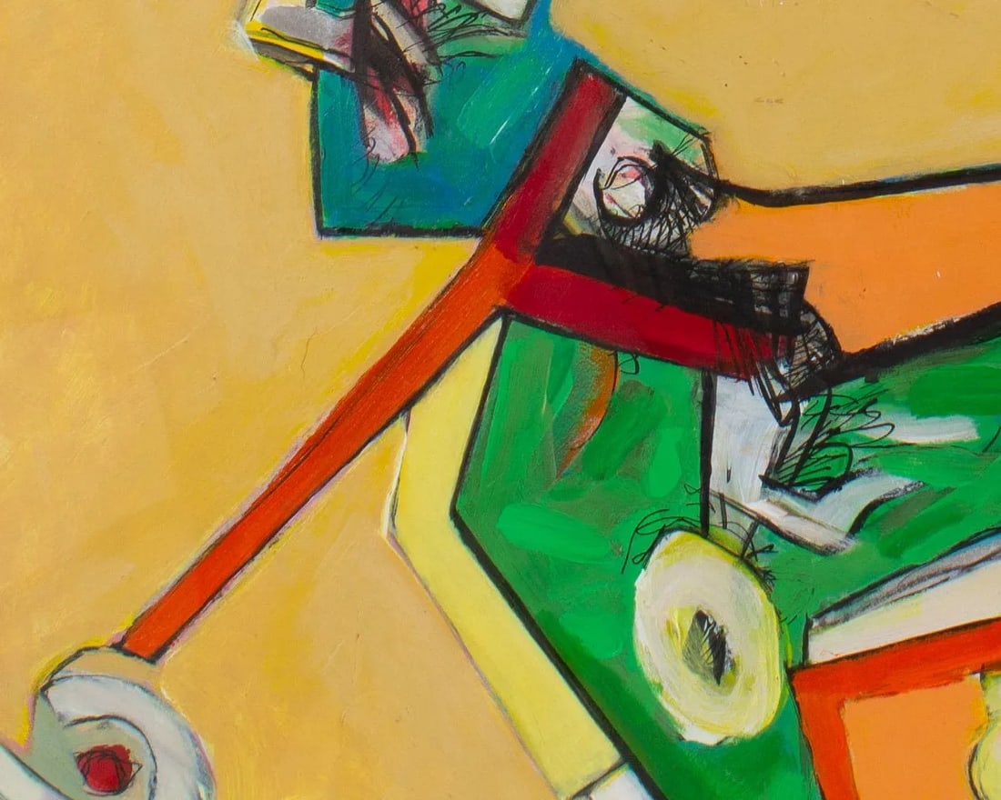 Abstract Mixed Media Painting by James L. Bruch - 6